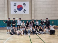 배드민턴 친선 경기 with 의료로봇메카트로…